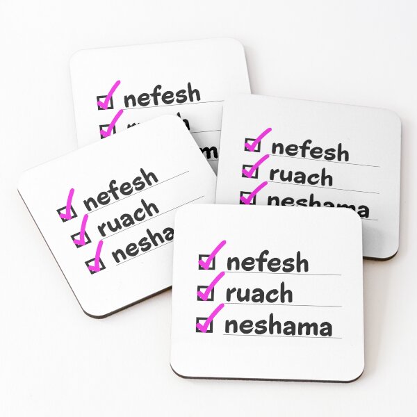 Item preview, Nefesh Ruach Neshama Checklist designed and sold by purplealona.