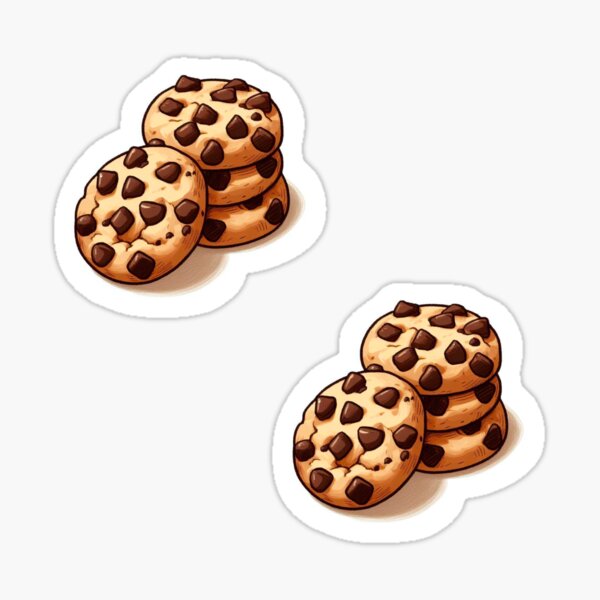 Item preview, Cookie Stack Stickers designed and sold by ArtsyRexy.