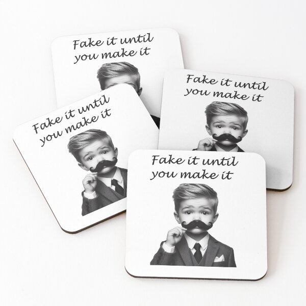 Item preview, Fake it until you make it designed and sold by Stellar Worshop.