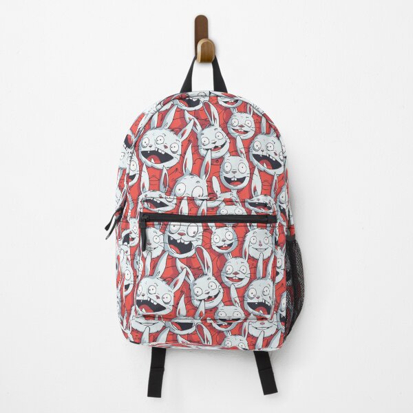 Item preview, Eccentric Cartoon Rabbits on Red designed and sold by PICbyFemke.