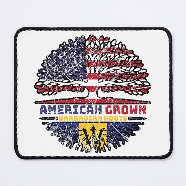 Item preview, Barbados Barbadian US American USA United States Tree Roots Flag designed and sold by FlagX.