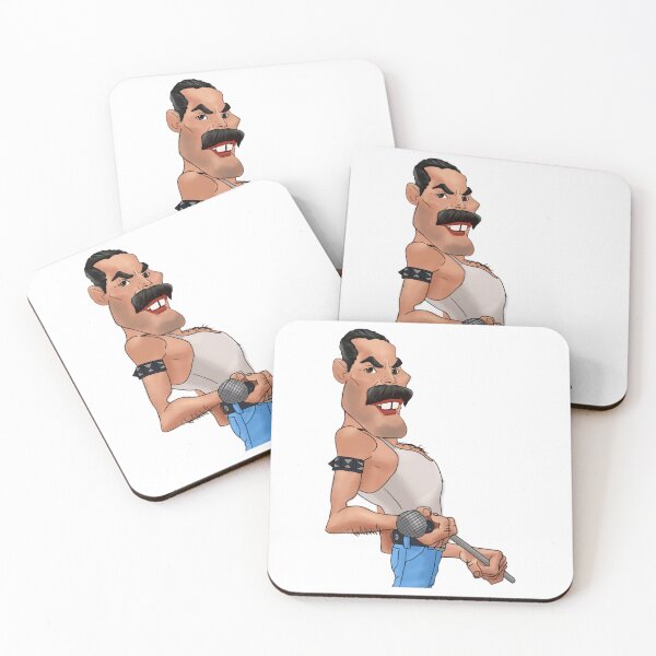 Item preview, custom caricatures! Freddie Mercury designed and sold by OmaElza.