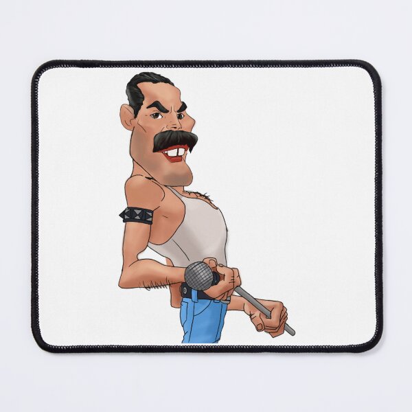 Item preview, custom caricatures! Freddie Mercury designed and sold by OmaElza.