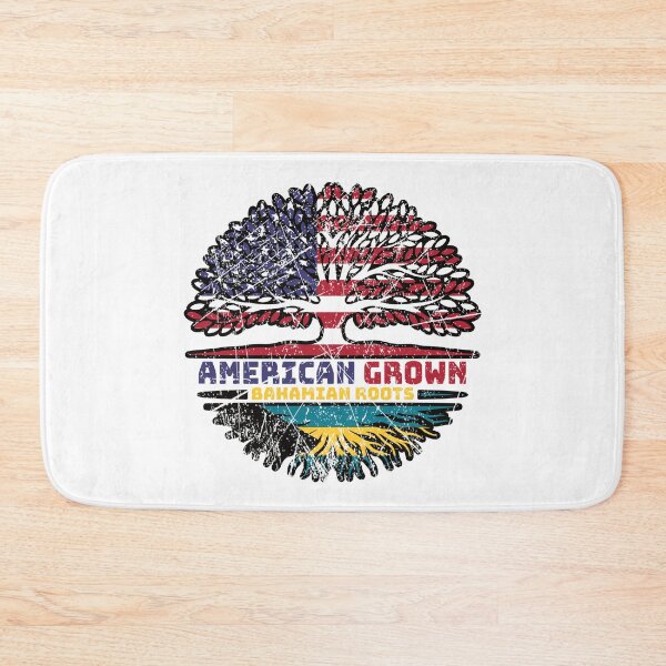 Item preview, Bahamas Bahamian US American USA United States Tree Roots Flag designed and sold by FlagX.