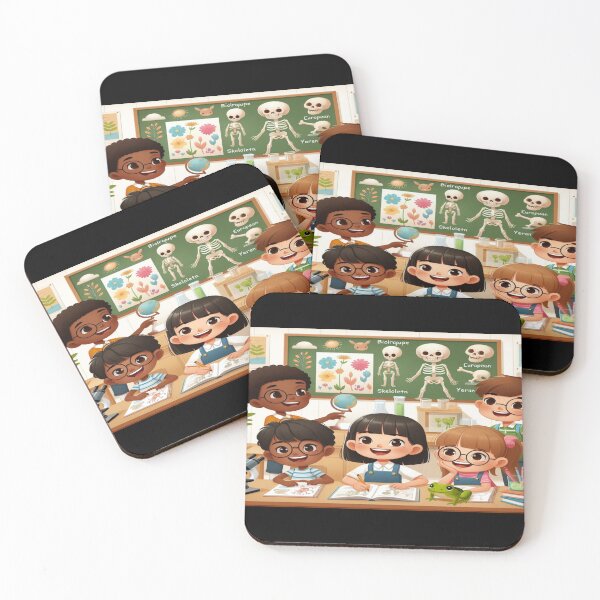 Item preview, Children Study Biology Inspired Wall Art and Puzzle_2 designed and sold by Cupideros.