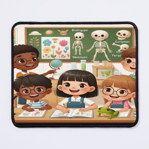 Item preview, Children Study Biology Inspired Wall Art and Puzzle_2 designed and sold by Cupideros.