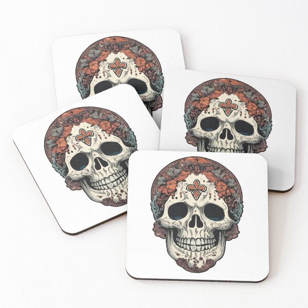 Item preview, Filigreed Skull Very Decorative designed and sold by CircaSassy.