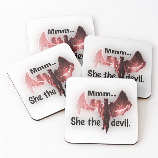 Item preview, Mmm, She The Devil Doja Scarlet designed and sold by Lifeforceprints.