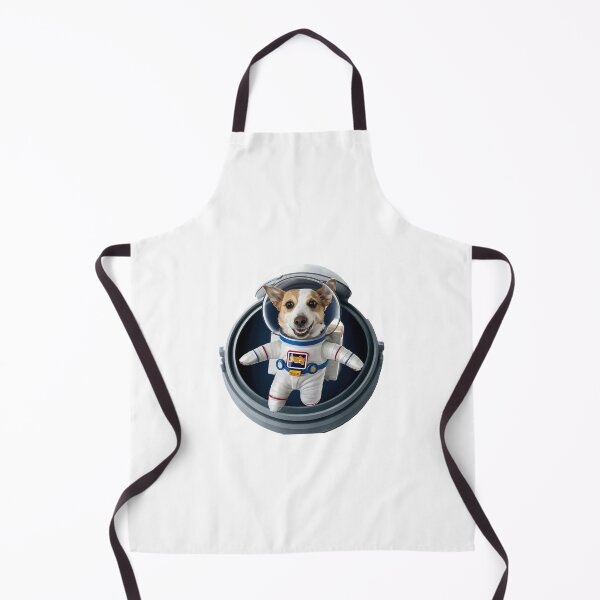 Item preview, cute dog in space designed and sold by graphicboyz112.