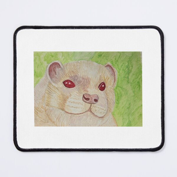 Item preview, Albino ferret designed and sold by TanyaSealeyArt.