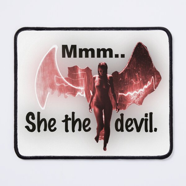 Item preview, Mmm, She The Devil Doja Scarlet designed and sold by Lifeforceprints.