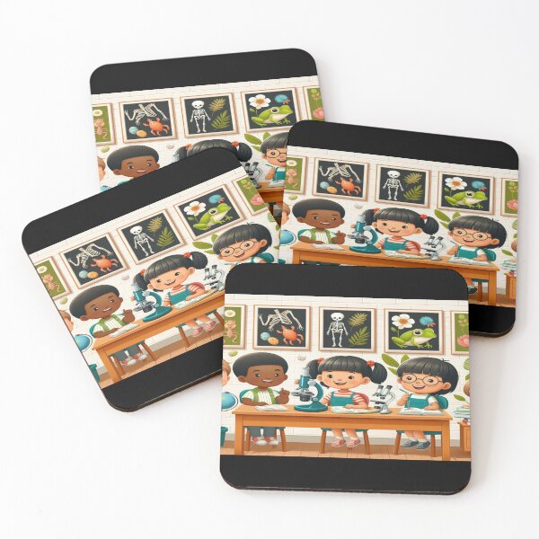 Item preview, Children Study Biology Inspired Wall Art and Puzzle_3 designed and sold by Cupideros.