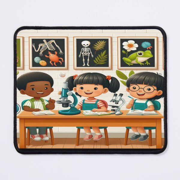 Item preview, Children Study Biology Inspired Wall Art and Puzzle_3 designed and sold by Cupideros.