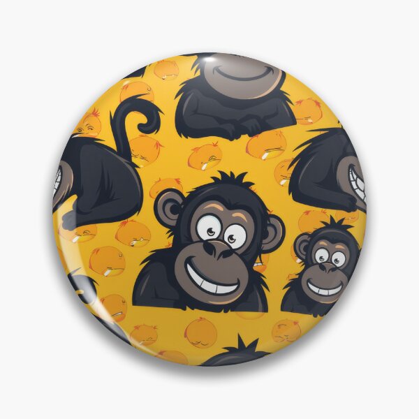 Item preview, Cheeky Monkeys and Oranges Pattern designed and sold by PICbyFemke.