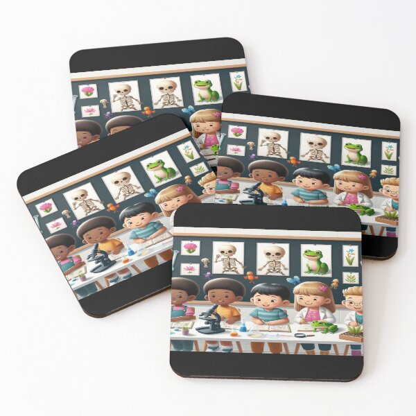Item preview, Children Study Biology Inspired Wall Art and Puzzle_4 designed and sold by Cupideros.