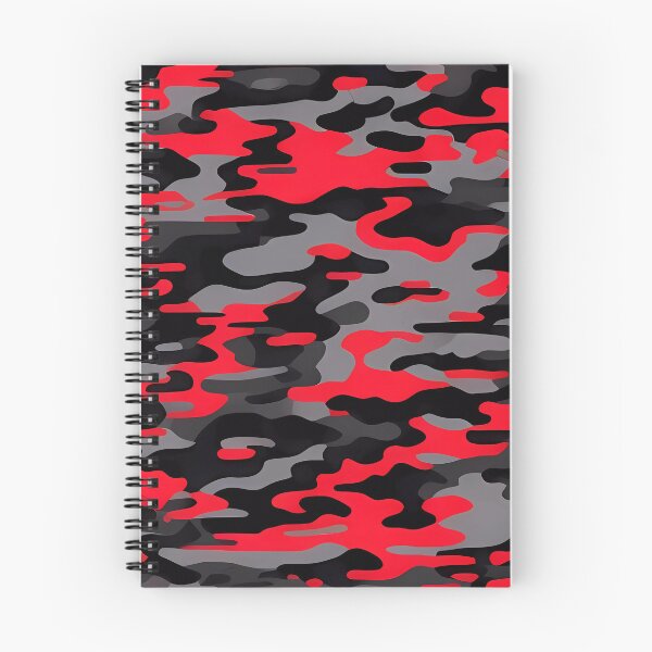 Item preview, Red and Black Camouflage designed and sold by TheCamoShop.