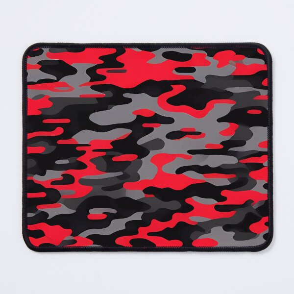 Item preview, Red and Black Camouflage designed and sold by TheCamoShop.