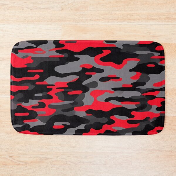 Item preview, Red and Black Camouflage designed and sold by TheCamoShop.