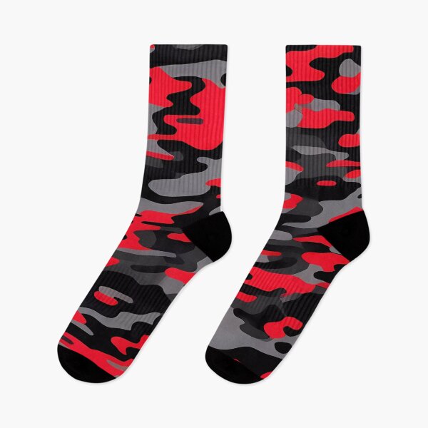 Item preview, Red and Black Camouflage designed and sold by TheCamoShop.