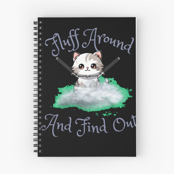 Item preview, Fluff Around And Find Out Cute Cat Ninja designed and sold by kozimster00.
