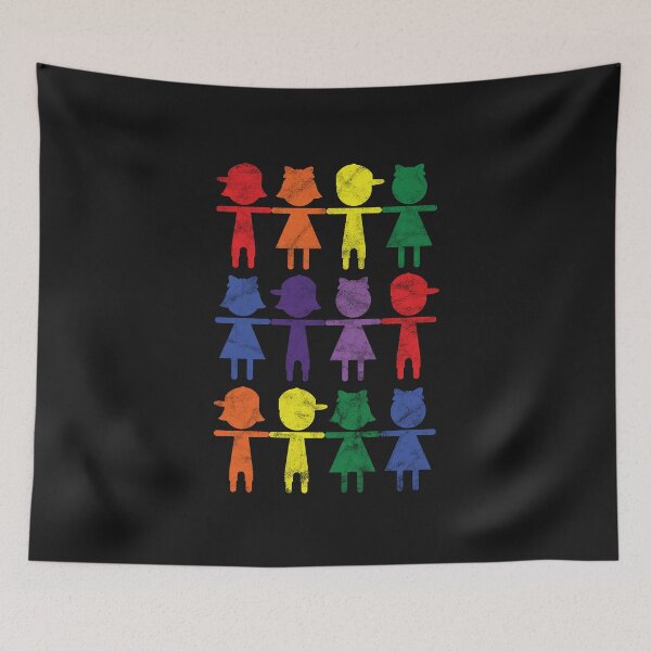 Item preview, tolerance diversity CSD gift gay rainbow flag designed and sold by art-i-fex.