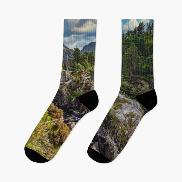 Item preview, Pont Pen-y-Benglog Bridge Snowdonia  designed and sold by AJEvans.