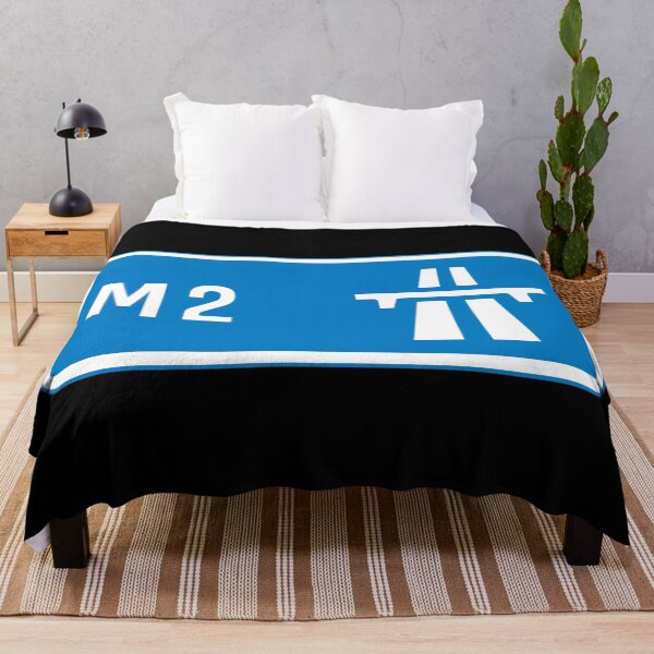 Item preview, Kent Bound - Blue M2 Motorway Sign designed and sold by WilliamsonMedia.