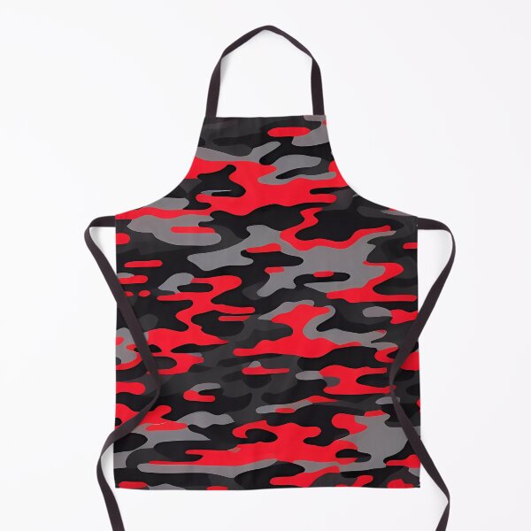 Item preview, Red and Black Camouflage designed and sold by TheCamoShop.