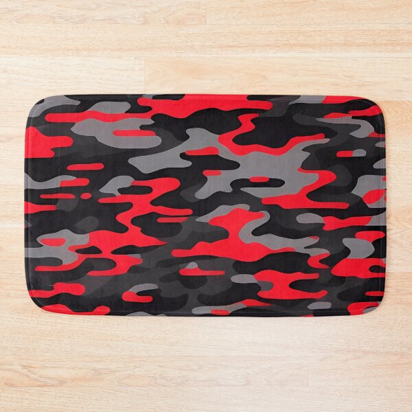 Item preview, Red and Black Camouflage designed and sold by TheCamoShop.