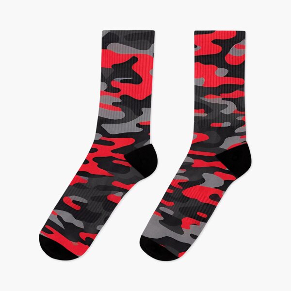Item preview, Red and Black Camouflage designed and sold by TheCamoShop.