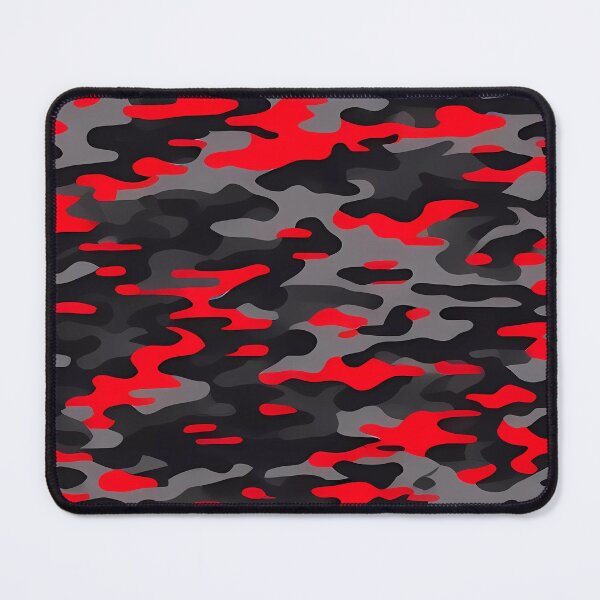 Item preview, Red and Black Camouflage designed and sold by TheCamoShop.