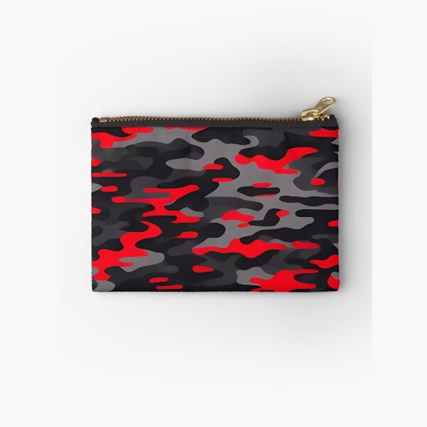 Item preview, Red and Black Camouflage designed and sold by TheCamoShop.