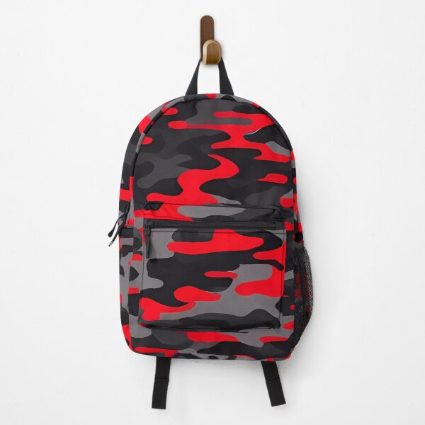 Item preview, Red and Black Camouflage designed and sold by TheCamoShop.
