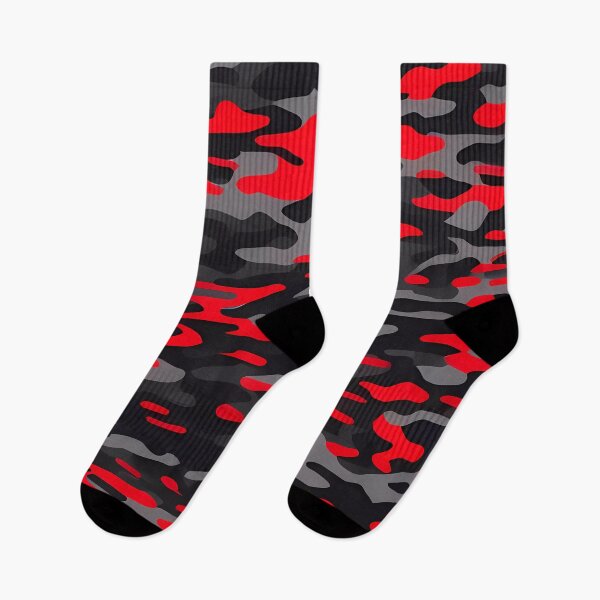 Item preview, Red and Black Camouflage designed and sold by TheCamoShop.