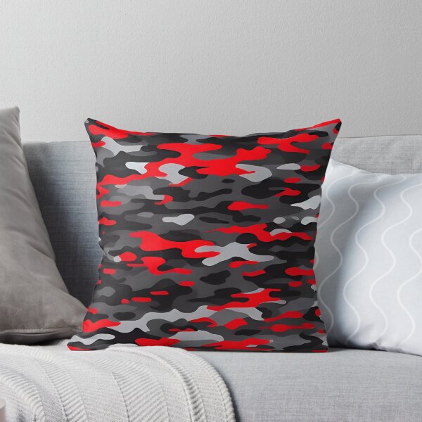 Item preview, Red and Black Camouflage designed and sold by TheCamoShop.