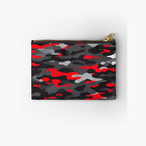Item preview, Red and Black Camouflage designed and sold by TheCamoShop.