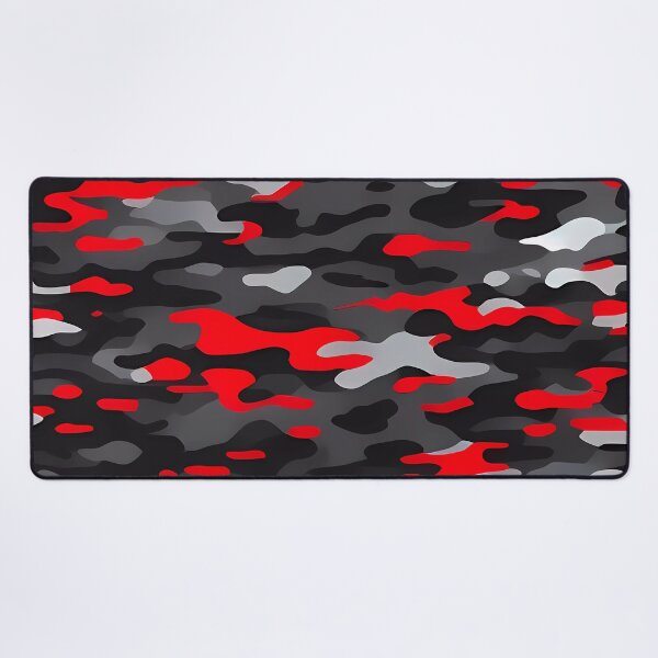 Item preview, Red and Black Camouflage designed and sold by TheCamoShop.