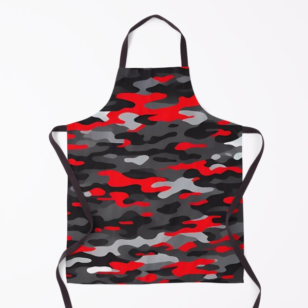 Item preview, Red and Black Camouflage designed and sold by TheCamoShop.