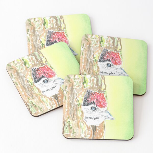 Item preview, Woodpecker fledgling designed and sold by GiselleSellier.