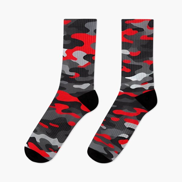 Item preview, Red and Black Camouflage designed and sold by TheCamoShop.