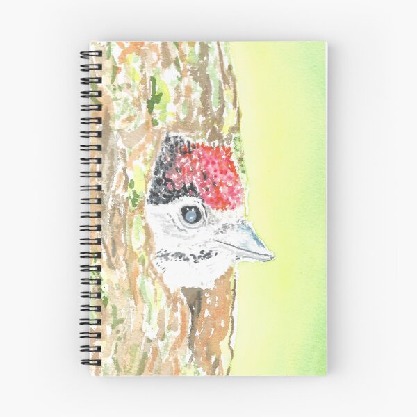 Item preview, Woodpecker fledgling designed and sold by GiselleSellier.