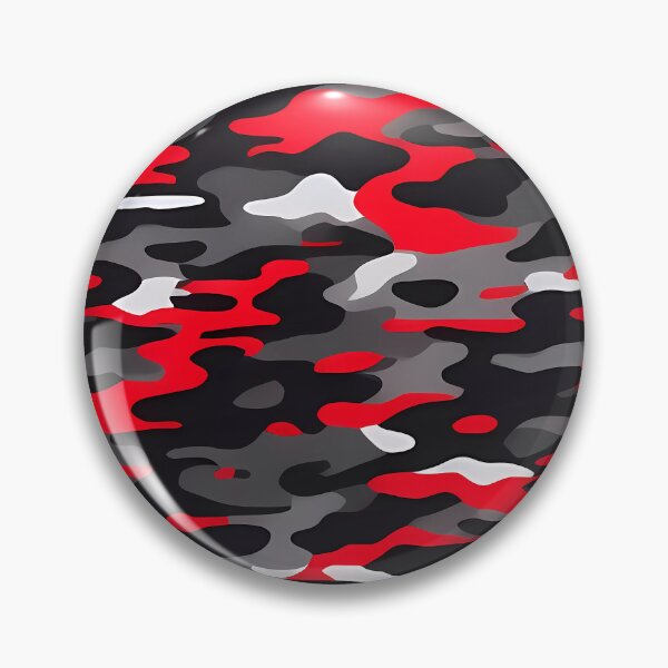 Item preview, Red and Black Camouflage designed and sold by TheCamoShop.