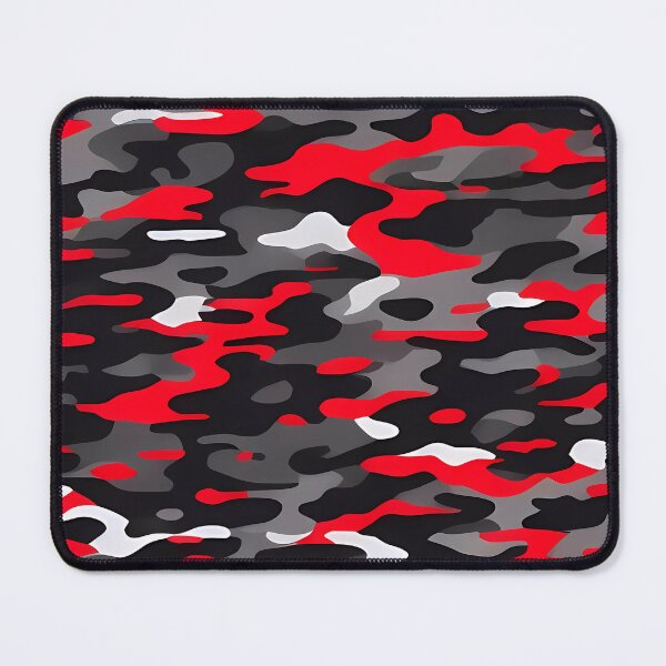 Item preview, Red and Black Camouflage designed and sold by TheCamoShop.
