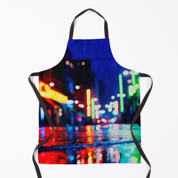 Item preview, Street city night, light bokeh, defocused background, no.3 designed and sold by Gabi.Media.