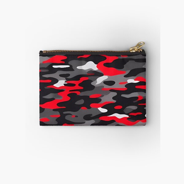 Item preview, Red and Black Camouflage designed and sold by TheCamoShop.