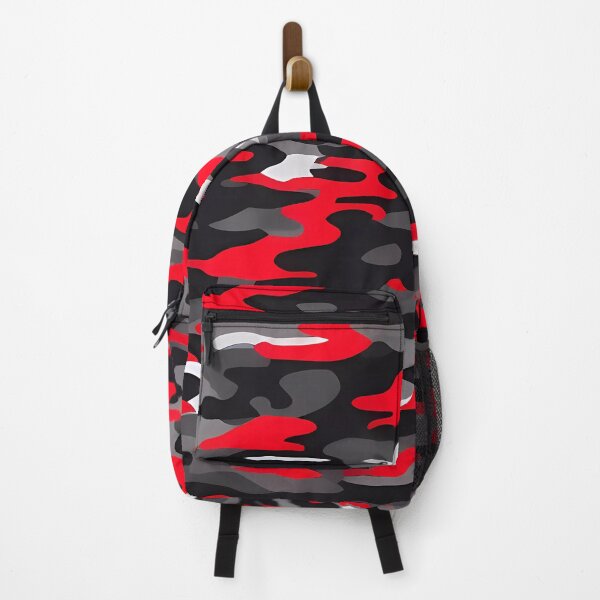 Item preview, Red and Black Camouflage designed and sold by TheCamoShop.