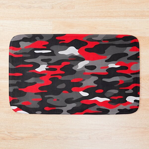 Item preview, Red and Black Camouflage designed and sold by TheCamoShop.