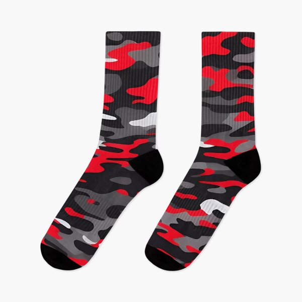 Item preview, Red and Black Camouflage designed and sold by TheCamoShop.
