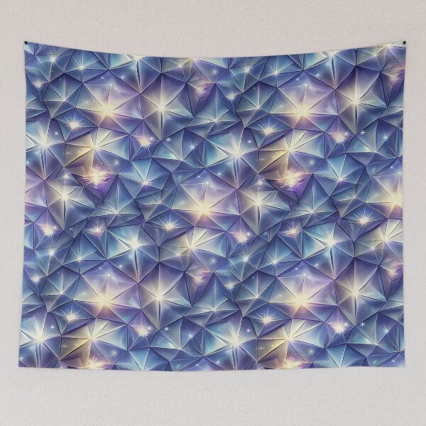 Item preview, Abstract Geometric Pattern with Sparkling Effects designed and sold by Rostislav Bouda.