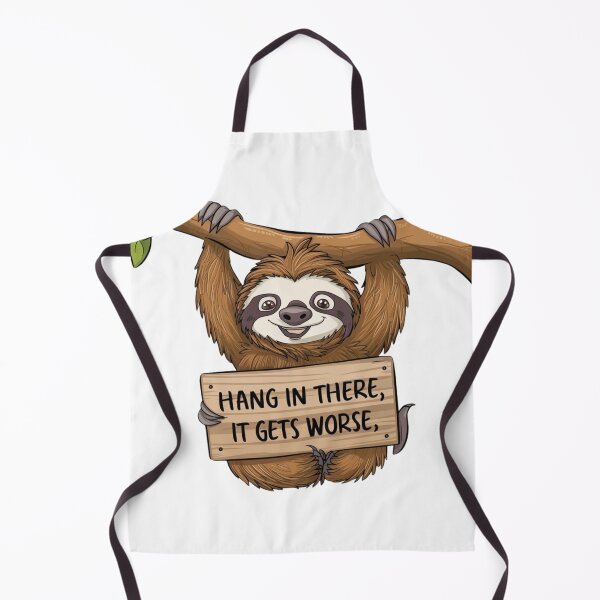 Item preview, Hang In There It Gets Worse designed and sold by beoneprints.